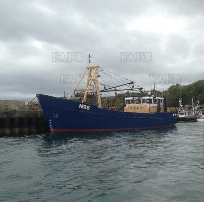 Twin prop Mussel Dredger